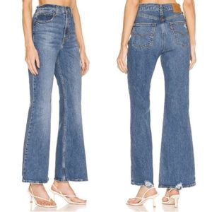 Levi's 70s High Rise Flare Jeans in Sonoma Step 30